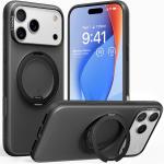 Carcasa TORRAS Ostand O3 Fitness cu MagSafe compatibila cu iPhone 17 Pro Max, Negru 3 - lerato.ro