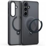 Carcasa TORRAS Ostand Q3 Spin cu MagSafe compatibila cu Samsung Galaxy S26, Negru 3 - lerato.ro