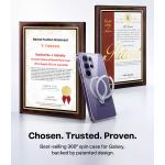 Carcasa TORRAS Ostand Q3 Spin cu MagSafe compatibila cu Samsung Galaxy S26 Ultra, Transparent 7 - lerato.ro