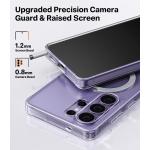 Carcasa TORRAS Ostand Q3 Spin cu MagSafe compatibila cu Samsung Galaxy S26 Ultra, Transparent 10 - lerato.ro