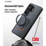 Carcasa TORRAS Ostand Q3 Spin cu MagSafe compatibila cu Samsung Galaxy S26 Ultra, Negru 11 - lerato.ro