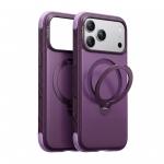 Husa Torras Ostand Q3 Rugg cu MagSafe compatibila cu iPhone 18 Pro, Mov 2 - lerato.ro