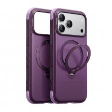 Huse si carcase iPhone 18 Pro, Husa Torras Ostand Q3 Rugg cu MagSafe compatibila cu iPhone 18 Pro, Mov, lerato.ro