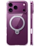 Husa Torras Ostand Q3 Spin cu MagSafe compatibila cu iPhone 18 Pro, Transparent 2 - lerato.ro