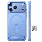 Husa Torras Ostand L1 cu MagSafe si Stand compatibila cu iPhone 18 Pro, Albastru 3 - lerato.ro