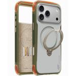Husa Torras Ostand Q3 Air Pro cu MagSafe compatibila cu iPhone 18 Pro Max, Alpine Marble White 3 - lerato.ro