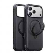Huse si carcase iPhone 18 Pro Max, Husa TORRAS Ostand Q3 Rugg cu MagSafe compatibila cu iPhone 18 Pro Max, Negru, lerato.ro