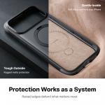 Husa TORRAS Ostand Q3 Rugg cu MagSafe compatibila cu iPhone 18 Pro Max, Negru 4 - lerato.ro