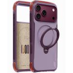 Husa Torras Ostand Q3 Air Pro cu MagSafe compatibila cu iPhone 18 Pro, Mov 3 - lerato.ro