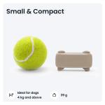 Dispozitiv monitorizare pentru caini Tractive GPS DOG 6, Autonomie 48h, Timp incarcare 2h, Istoric locatii, Live Tracking, Monitorizare activitate și somn, Maro 5 - lerato.ro