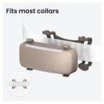 Dispozitiv monitorizare pentru caini Tractive GPS DOG 6, Autonomie 48h, Timp incarcare 2h, Istoric locatii, Live Tracking, Monitorizare activitate și somn, Maro 7 - lerato.ro