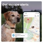 Dispozitiv monitorizare pentru caini Tractive GPS DOG 6, Autonomie 48h, Timp incarcare 2h, Istoric locatii, Live Tracking, Monitorizare activitate și somn, Maro 10 - lerato.ro