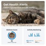 Dispozitiv monitorizare pentru pisici Tractive GPS CAT Mini, Autonomie 48h, Timp incarcare 2h, Istoric locatii, Live Tracking, Maro 6 - lerato.ro