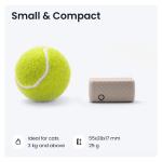 Dispozitiv monitorizare pentru pisici Tractive GPS CAT Mini, Autonomie 48h, Timp incarcare 2h, Istoric locatii, Live Tracking, Maro 7 - lerato.ro