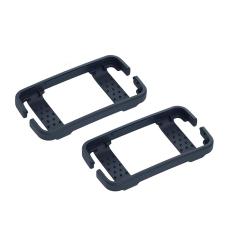 Set 2 cleme de prindere pentru localizatorul Tractive GPS CAT Mini, Compatibile cu zgarzi de pana la 2 cm latime, Negru