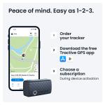 Dispozitiv monitorizare pentru pisici Tractive GPS CAT Mini, Autonomie 48h, Timp incarcare 2h, Istoric locatii, Live Tracking, Dark Blue 4 - lerato.ro