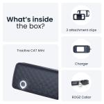 Dispozitiv monitorizare pentru pisici Tractive GPS CAT Mini, Autonomie 48h, Timp incarcare 2h, Istoric locatii, Live Tracking, Dark Blue 6 - lerato.ro
