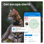 Dispozitiv monitorizare pentru pisici Tractive GPS CAT Mini, Autonomie 48h, Timp incarcare 2h, Istoric locatii, Live Tracking, Dark Blue 10 - lerato.ro