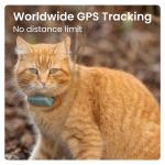 Dispozitiv monitorizare pentru pisici Tractive GPS CAT Mini, Autonomie 48h, Timp incarcare 2h, Istoric locatii, Live Tracking, Mint 3 - lerato.ro
