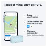 Dispozitiv monitorizare pentru pisici Tractive GPS CAT Mini, Autonomie 48h, Timp incarcare 2h, Istoric locatii, Live Tracking, Mint 9 - lerato.ro