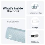 Dispozitiv monitorizare pentru pisici Tractive GPS CAT Mini, Autonomie 48h, Timp incarcare 2h, Istoric locatii, Live Tracking, Mint 11 - lerato.ro