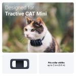 Set 2 cleme de prindere pentru localizatorul Tractive GPS CAT Mini, Constructia din cauciuc ofera protectie localizatorului, Compatibile cu zgarzi de pana la 2 cm latime, Negru 3 - lerato.ro