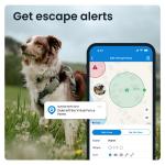 Dispozitiv monitorizare pentru caini Tractive GPS DOG XL, Autonomie 30 zile, Timp incarcare 5h, Gard virtual, Live Tracking, Monitorizare activitate și somn, Verde 5 - lerato.ro