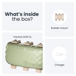 Dispozitiv monitorizare pentru caini Tractive GPS DOG XL, Autonomie 30 zile, Timp incarcare 5h, Gard virtual, Live Tracking, Monitorizare activitate și somn, Verde 6 - lerato.ro