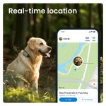 Dispozitiv monitorizare pentru caini Tractive GPS DOG XL Adventure Edition, Autonomie 30 zile, Timp incarcare 5h, Gard virtual, Live Tracking, Monitorizare activitate și somn, Gri 5 - lerato.ro