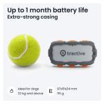 Dispozitiv monitorizare pentru caini Tractive GPS DOG XL Adventure Edition, Autonomie 30 zile, Timp incarcare 5h, Gard virtual, Live Tracking, Monitorizare activitate și somn, Gri 7 - lerato.ro