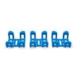 Set 3 cleme de prindere pentru localizatorul Tractive GPS DOG 4, Compatibile cu zgarzi de pana la 2.8 cm latime, Albastru 2 - lerato.ro