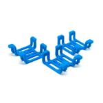 Set 3 cleme de prindere pentru localizatorul Tractive GPS DOG 4, Compatibile cu zgarzi de pana la 2.8 cm latime, Albastru 3 - lerato.ro