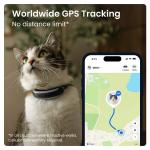 Dispozitiv monitorizare pentru pisici Tractive GPS CAT 6 Mini, Autonomie 7 zile, Monitorizare ritm cardiac / frecventa respiratorie, Live Tracking, Compatibil iOS / Android, Negru 4 - lerato.ro