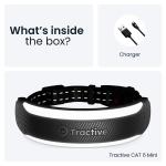 Dispozitiv monitorizare pentru pisici Tractive GPS CAT 6 Mini, Autonomie 7 zile, Monitorizare ritm cardiac / frecventa respiratorie, Live Tracking, Compatibil iOS / Android, Negru 8 - lerato.ro