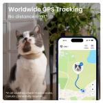 Dispozitiv monitorizare pentru pisici Tractive GPS CAT 6 Mini, Autonomie 7 zile, Monitorizare ritm cardiac / frecventa respiratorie, Live Tracking, Compatibil iOS / Android, Maro 3 - lerato.ro