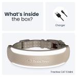 Dispozitiv monitorizare pentru pisici Tractive GPS CAT 6 Mini, Autonomie 7 zile, Monitorizare ritm cardiac / frecventa respiratorie, Live Tracking, Compatibil iOS / Android, Maro 10 - lerato.ro