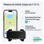 Dispozitiv monitorizare pentru caini Tractive GPS DOG 6 XL, Autonomie 6 saptamani, Monitorizare ritm cardiac / frecventa respiratorie / calitate somn / nivel activitate, Live Tracking, Compatibil iOS / Android, Negru 11 - lerato.ro
