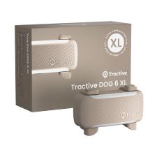 Dispozitiv monitorizare pentru caini Tractive GPS DOG 6 XL, Autonomie 6 saptamani, Monitorizare ritm cardiac / frecventa respiratorie / calitate somn / nivel activitate, Live Tracking, Compatibil iOS / Android, Maro