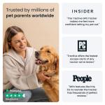 Dispozitiv monitorizare pentru caini Tractive GPS DOG 6 XL, Autonomie 6 saptamani, Monitorizare ritm cardiac / frecventa respiratorie / calitate somn / nivel activitate, Live Tracking, Compatibil iOS / Android, Maro 11 - lerato.ro