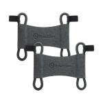 Set 2 cleme de prindere pentru localizatorul GPS Tractive DOG 6, Marimea S, Compatibile cu zgarzi de pana la 2.5 cm latime, Negru 2 - lerato.ro