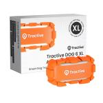 Dispozitiv monitorizare pentru caini Tractive GPS DOG 6 XL Adventure Edition, Autonomie 6 saptamani, Monitorizare ritm cardiac / frecventa respiratorie / calitate somn / nivel activitate, Live Tracking, Compatibil iOS / Android, Portocaliu 2 - lerato.ro