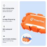 Dispozitiv monitorizare pentru caini Tractive GPS DOG 6 XL Adventure Edition, Autonomie 6 saptamani, Monitorizare ritm cardiac / frecventa respiratorie / calitate somn / nivel activitate, Live Tracking, Compatibil iOS / Android, Portocaliu 7 - lerato.ro