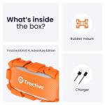 Dispozitiv monitorizare pentru caini Tractive GPS DOG 6 XL Adventure Edition, Autonomie 6 saptamani, Monitorizare ritm cardiac / frecventa respiratorie / calitate somn / nivel activitate, Live Tracking, Compatibil iOS / Android, Portocaliu 8 - lerato.ro