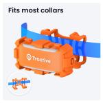 Dispozitiv monitorizare pentru caini Tractive GPS DOG 6 XL Adventure Edition, Autonomie 6 saptamani, Monitorizare ritm cardiac / frecventa respiratorie / calitate somn / nivel activitate, Live Tracking, Compatibil iOS / Android, Portocaliu 9 - lerato.ro