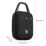 Boxa portabila Tronsmart Mirtune H1, Bluetooth 5.3, 2000 mAh, 8W, IPX7, Negru 15 - lerato.ro
