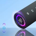 Boxa portabila Tronsmart Mirtune C2, Bluetooth 5.3, 3600 mAh, 24W, IPX7, Negru 19 - lerato.ro