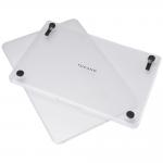 Carcasa laptop Tucano Nido Hardshell compatibila cu MacBook Neo 13 inch, Picioare din cauciuc pliabile, Transparent 5 - lerato.ro