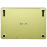 Carcasa laptop Tucano Nido Hardshell compatibila cu MacBook Neo 13 inch, Picioare din cauciuc pliabile, Transparent 6 - lerato.ro