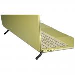 Carcasa laptop Tucano Nido Hardshell compatibila cu MacBook Neo 13 inch, Picioare din cauciuc pliabile, Transparent 7 - lerato.ro