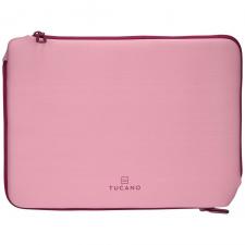 Gadgeturi, Husa laptop din neopren Tucano Doppio compatibila cu laptop 15.6 inch / MacBook Pro 16 inch, Roz, lerato.ro